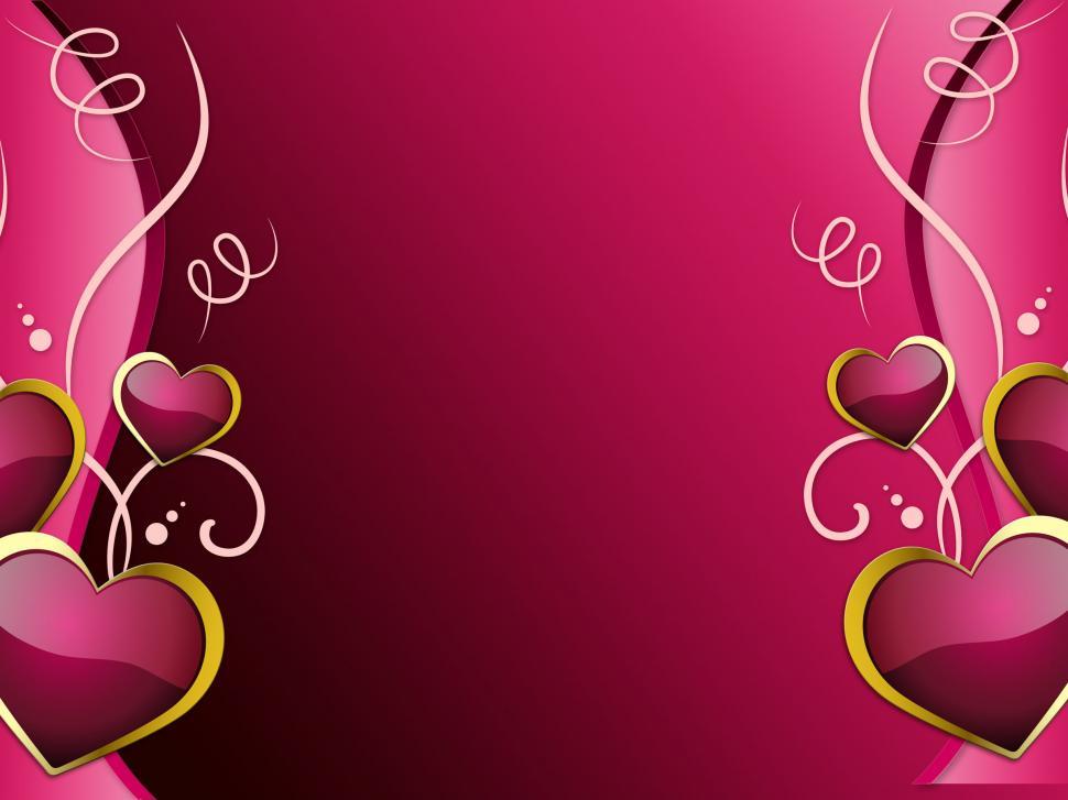 Free Stock Photo of Hearts Background Shows Romantic Wallpaper Or  Passionate Love | Download Free Images and Free Illustrations