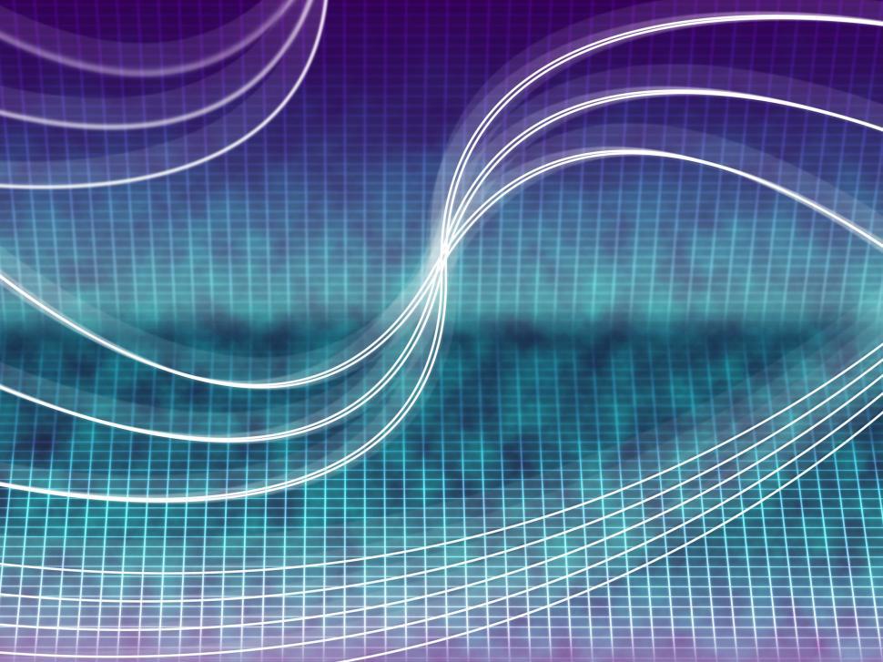 Free Image of Green Lines Background Means Curvy And Twisting  