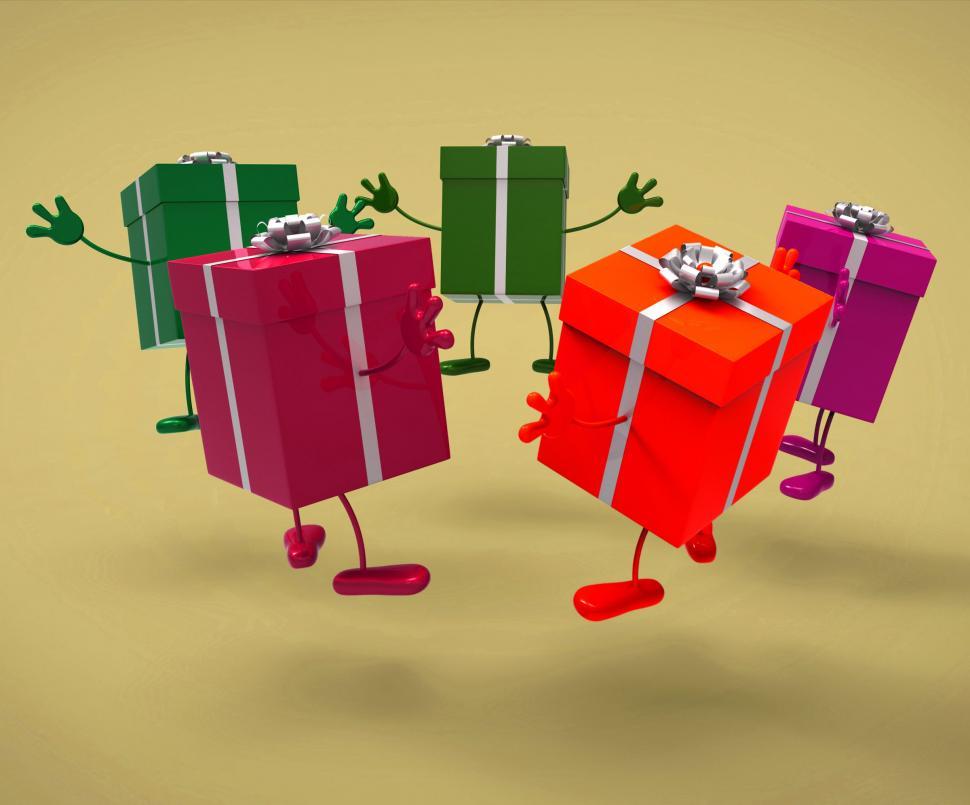 Free Image of Celebration Giftboxes Means Gift-Box Occasion And Celebrate 