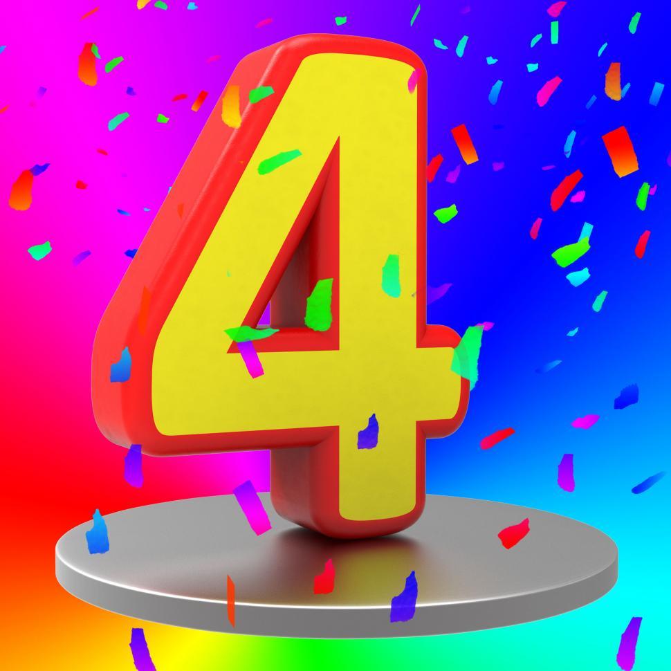 Free Image of Birthday Fourth Indicates Happy Anniversary And Anniversaries 
