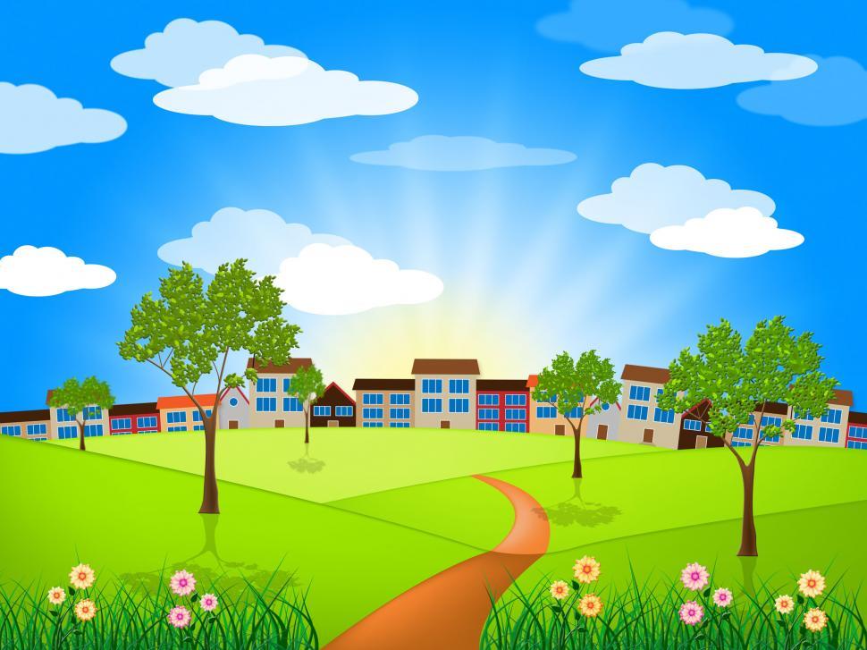 Free Image of Sun Sunny Indicates Green Grass And Lawn 