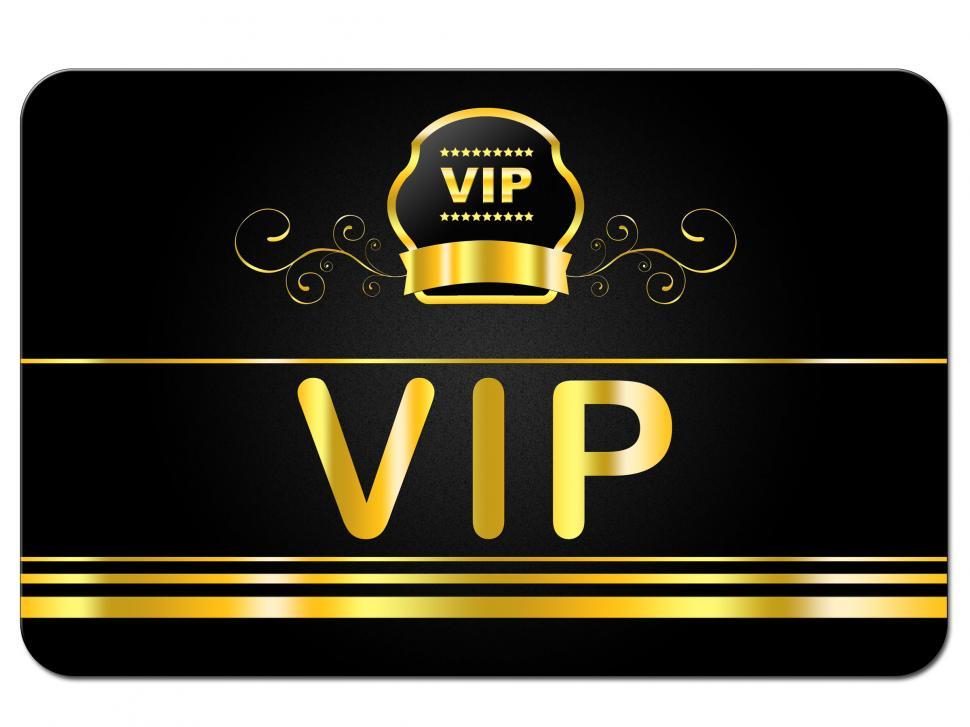 Free Image of Membership Card Means Very Important Person And Id 
