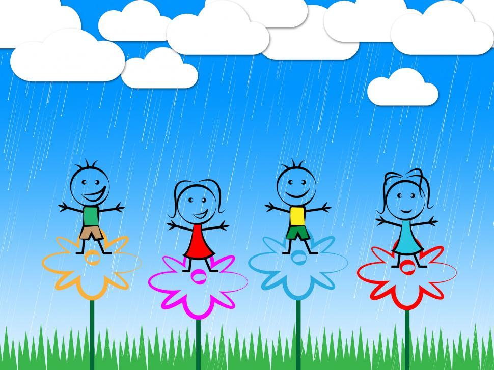 Free Image of Summer Playing Indicates Free Time And Kids 
