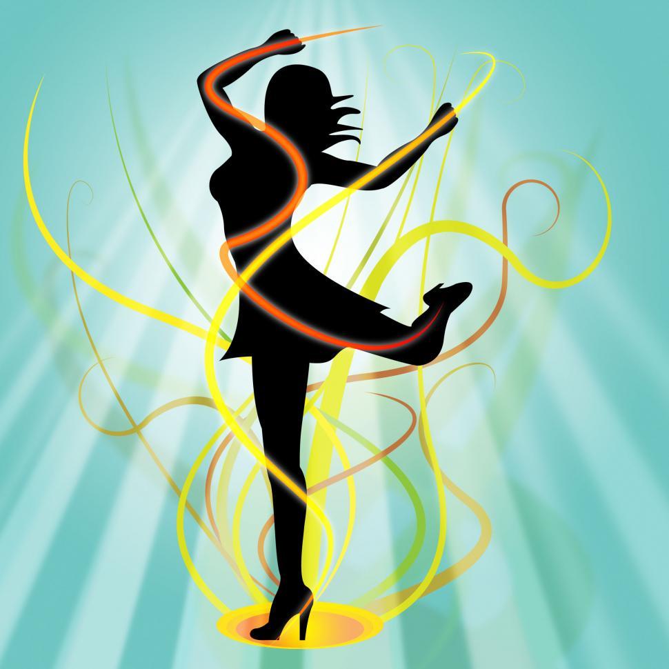 Free Image of Ballet Dancing Shows Young Woman And Aerobics 
