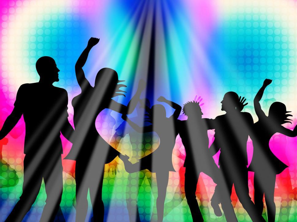 Free Stock Photo of Party Disco Represents Discotheque Nightclub And ...