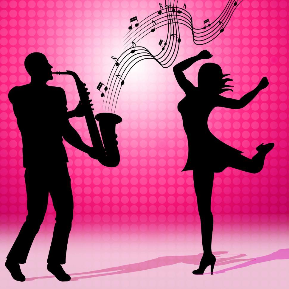 Free Image of Music Saxophone Represents Sound Track And Audio 