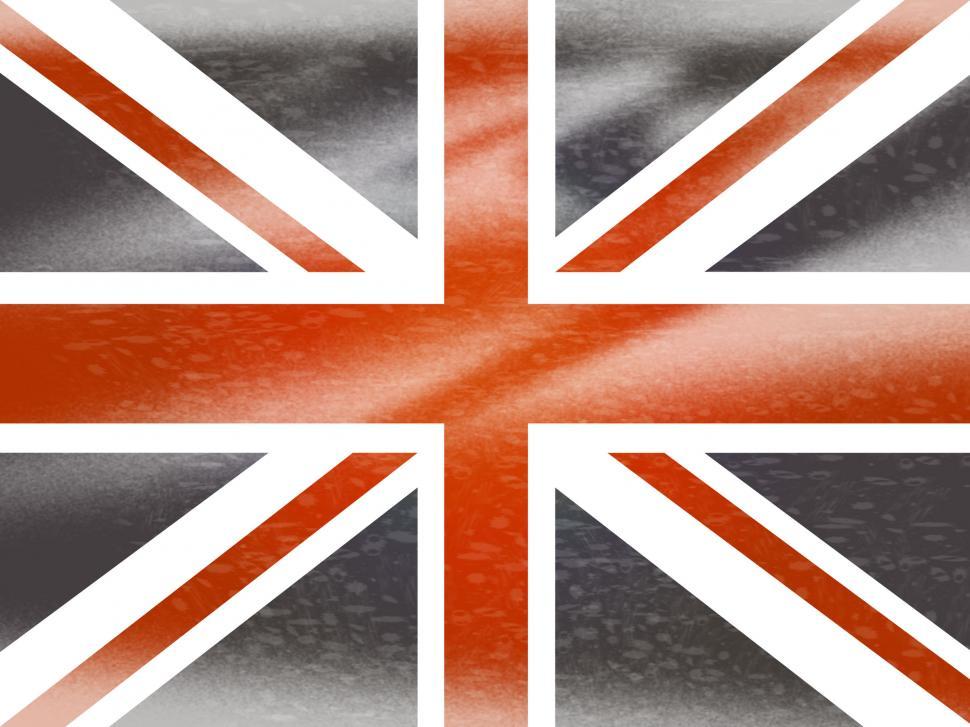 Free Stock Photo of Union Jack Means English Flag And England