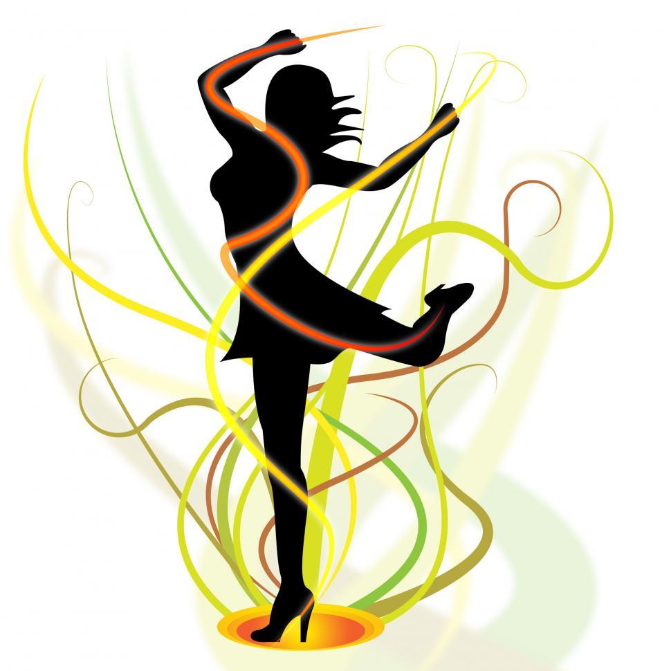 Free Image of Ballet Woman Shows Lassie Kid And Disco 