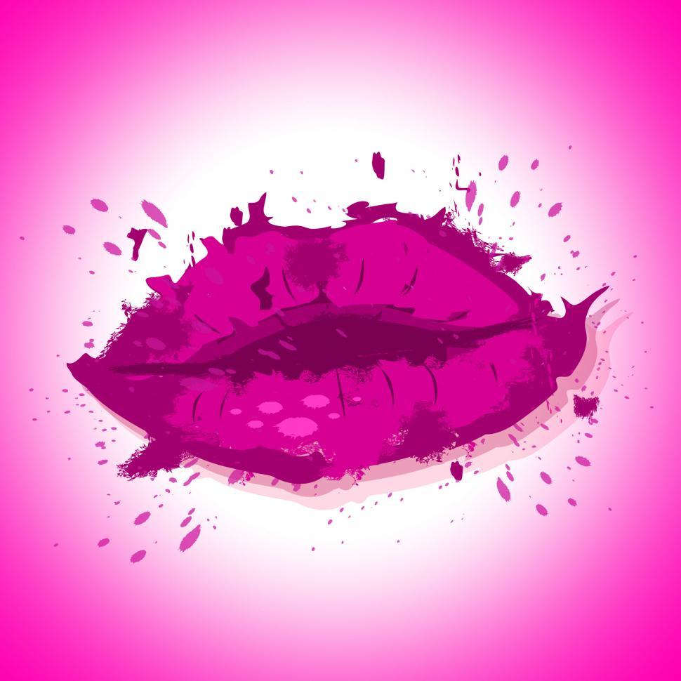 Free Image of Lips Beauty Means Make Up And Beautiful 