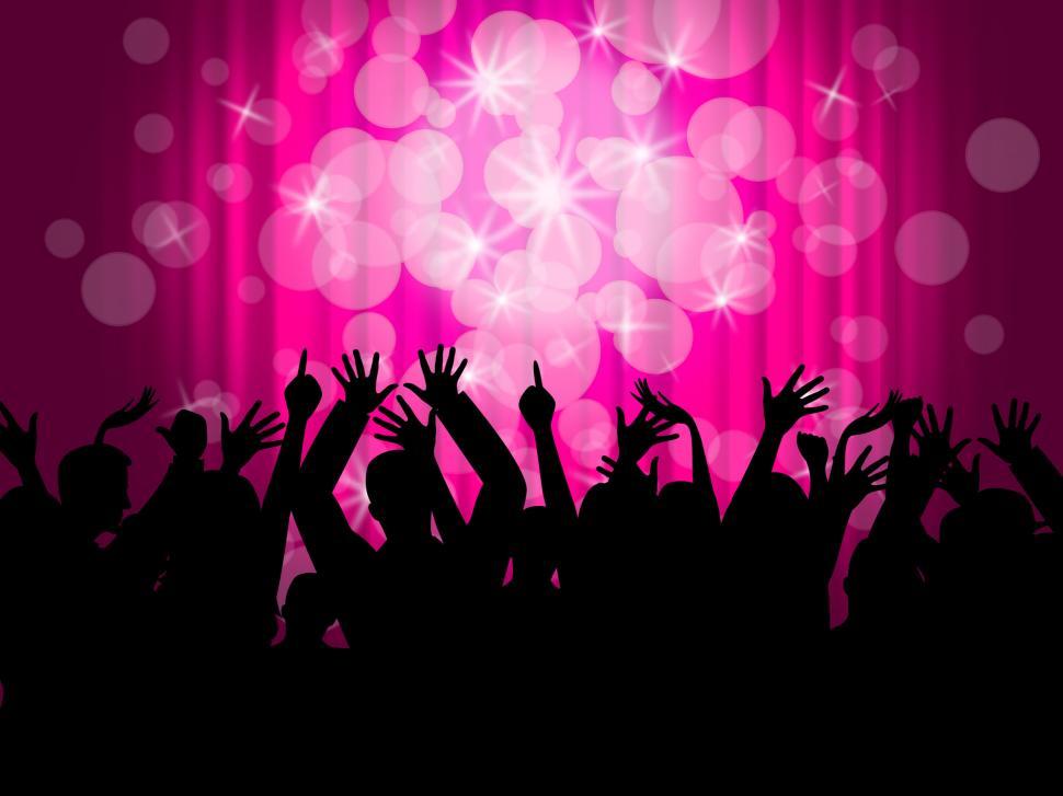 Free Stock Photo of Audience Spectators Shows Group Of People And Blank ...