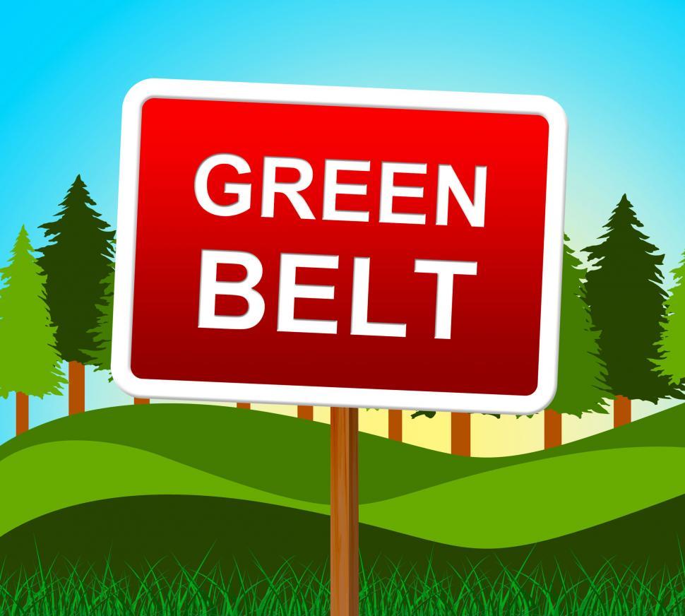 Free Stock Photo of Green Belt Indicates Environment Country And