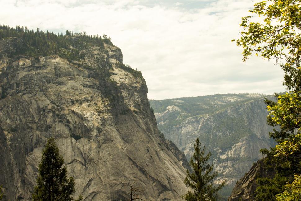 Free Image of Majestic Mountain Landscape With Trees 