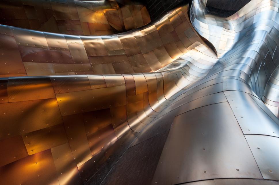 Free Image of Close Up View of Metal Structure 