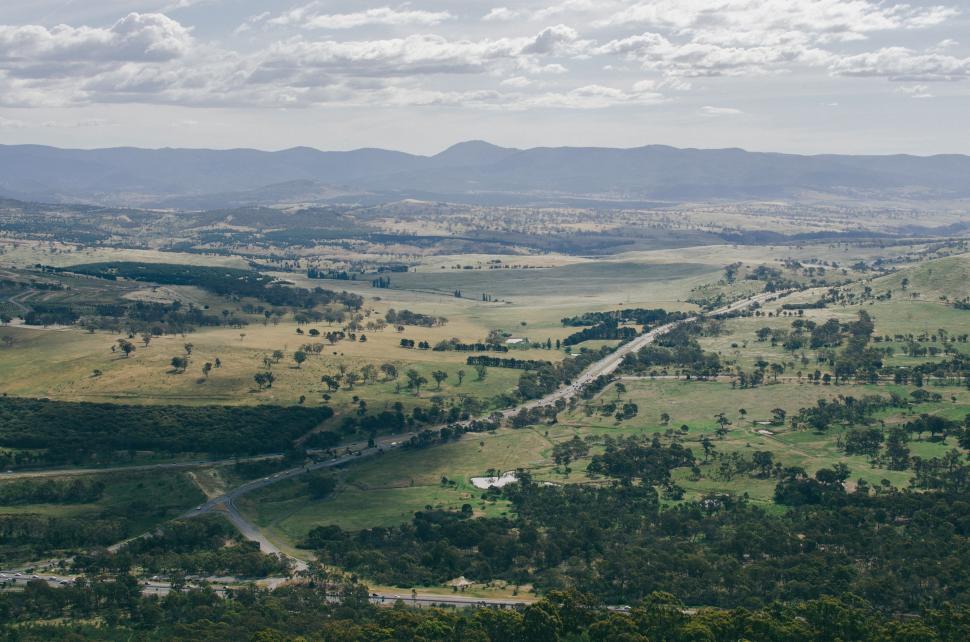 Free Image of Majestic Valley With a River 