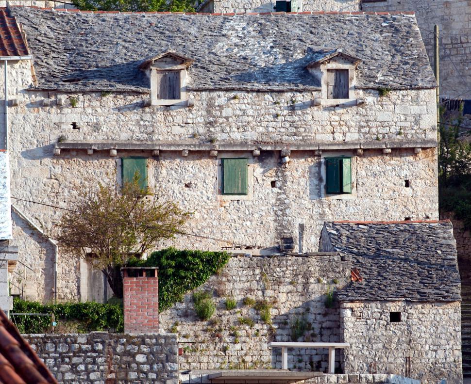 Free Image of Old houses 