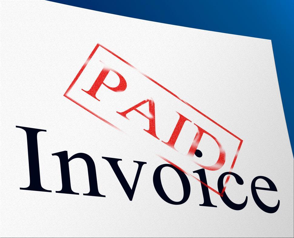 Free Image of Bill Payments Indicates Settlement Confirmation And Balance 