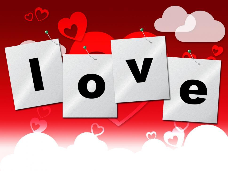 Free Image of Heart Love Represents Valentine Day And Compassionate 