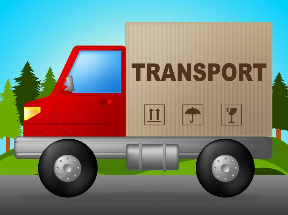Free Image of Transport Truck Means Trucking Post And Courier 