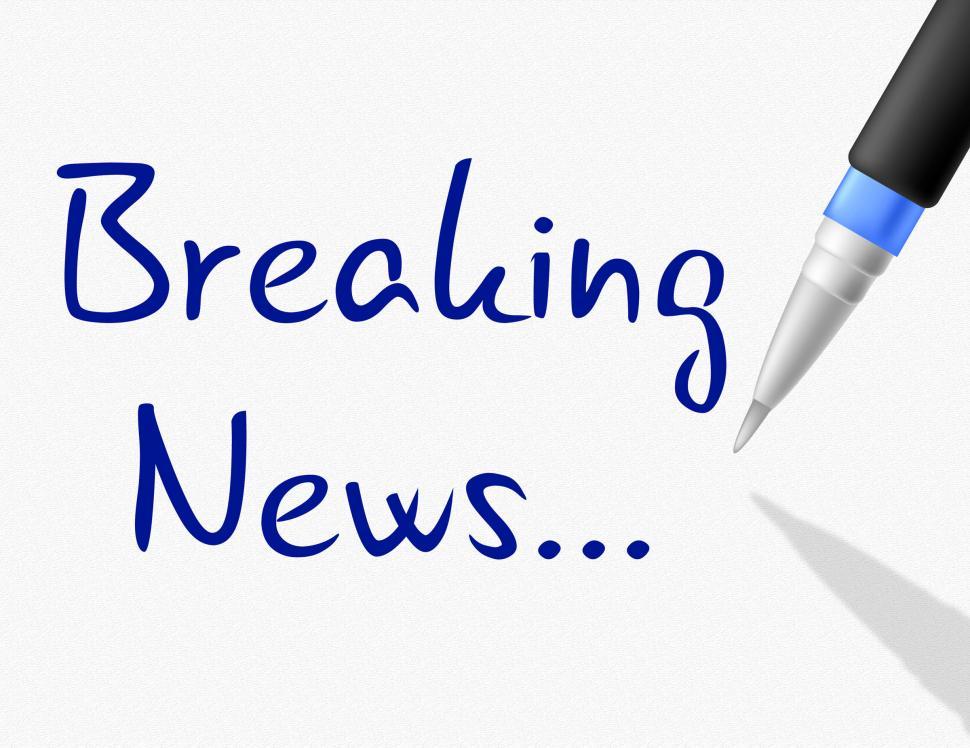 Breaking News Headline Stock Illustration - Download Image Now - Newspaper,  Breaking News, Front Page - iStock