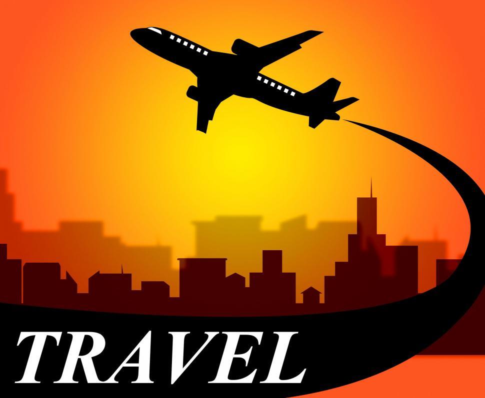 Free Image of Travel Plane Indicates Travelled Explore And Voyage 