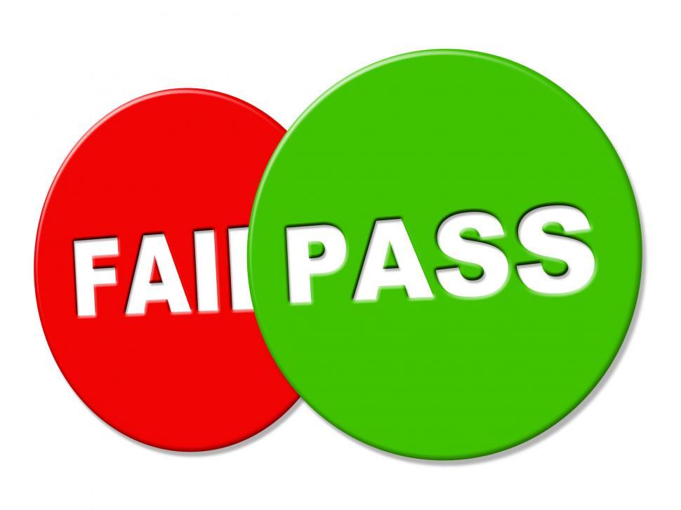 Free Image of Pass Sign Means Endorsed Signboard And Assured 
