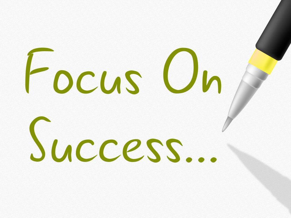 Free Stock Photo of Focus On Success Means Progress Triumph And Victor ...