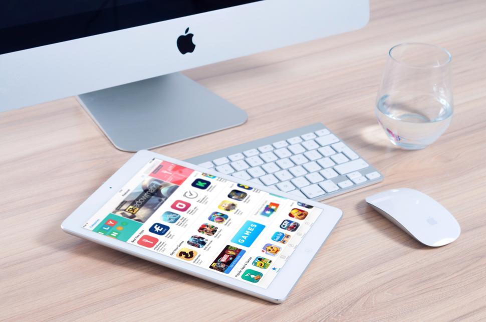 Free Image of Computer and tablet 