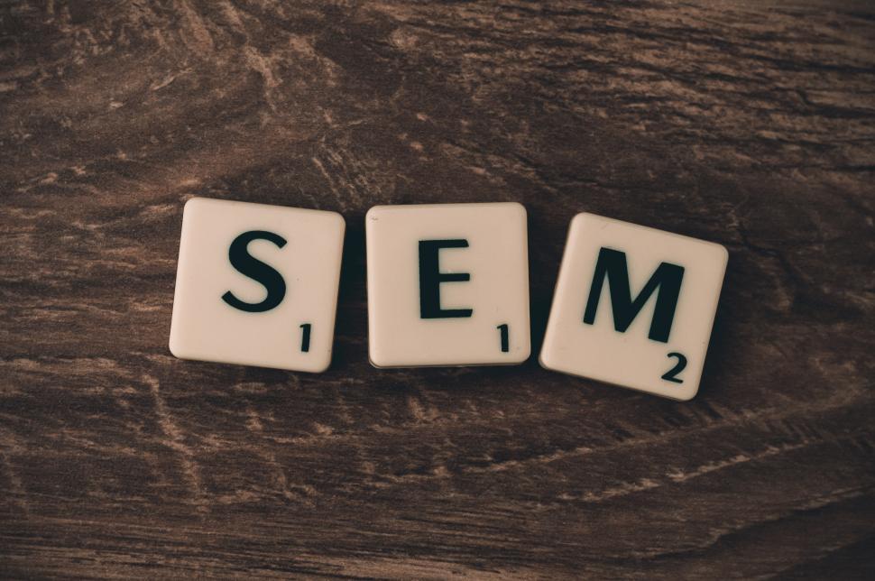 Free Image of Tiles say SEM 