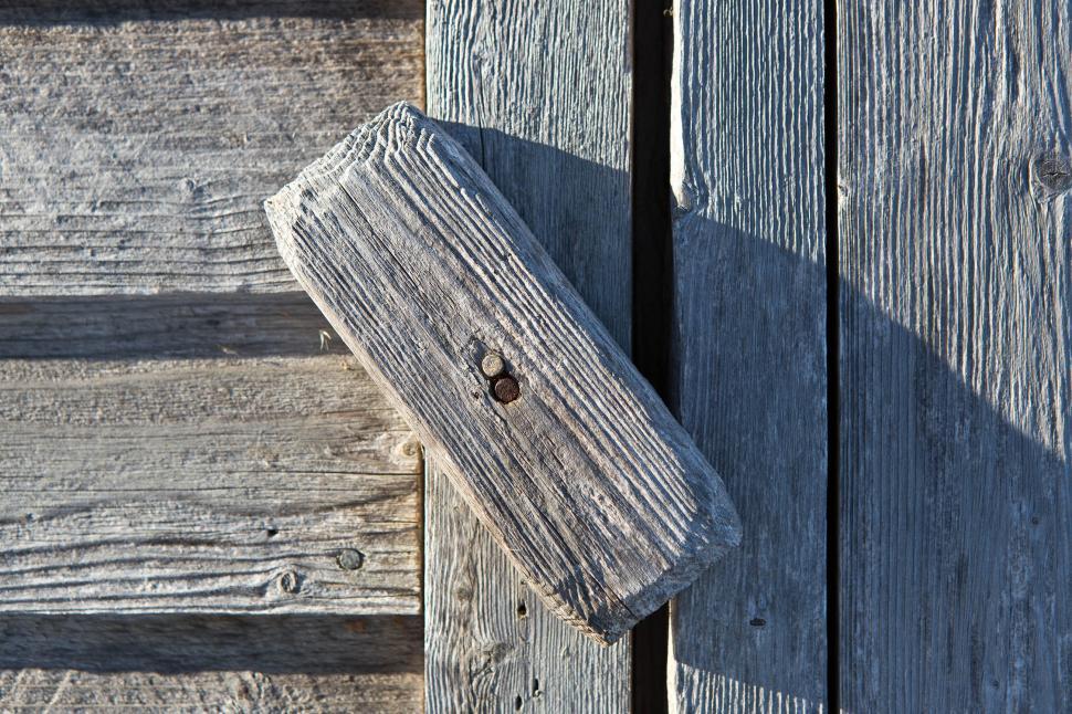 Free Image of Wooden Latch 