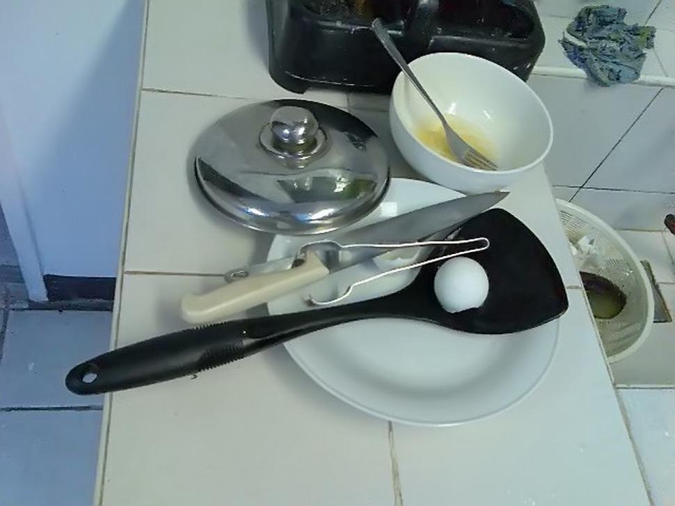 Free Image of White Plate With Bowls and Utensils 