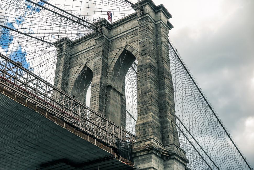 Free Stock Photo of Brooklyn Bridge from below | Download Free Images ...