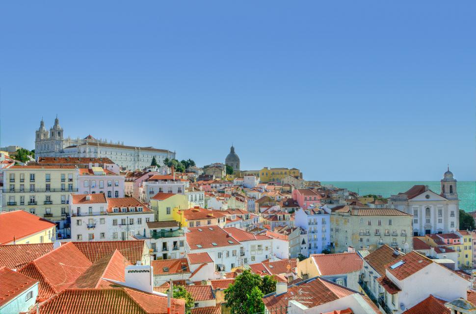 Free Image of Cityscape View From Hilltop 