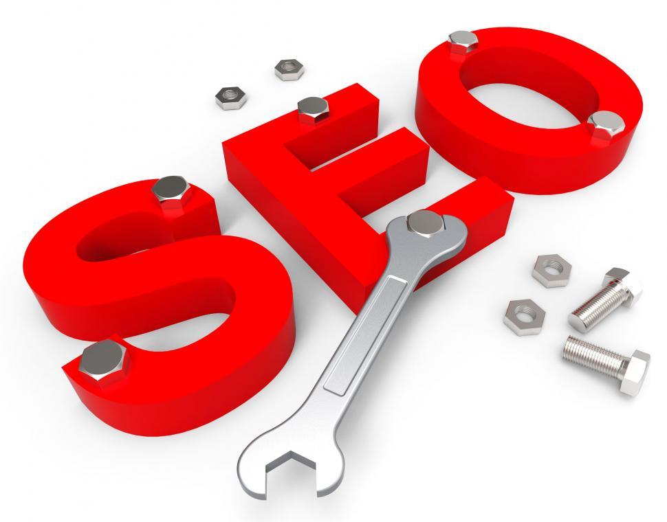 Free Image of Search Engine Optimization Shows Gathering Data And Researcher 