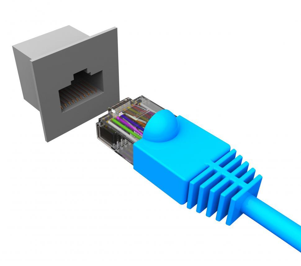 Free Image of Network Connection Shows World Wide Web And Computing 