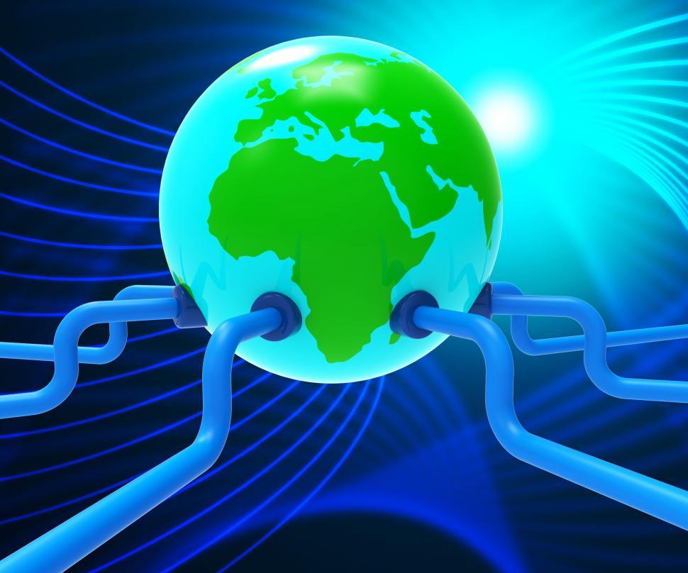 Free Image of Worldwide Network Shows Global Communications And Computer 