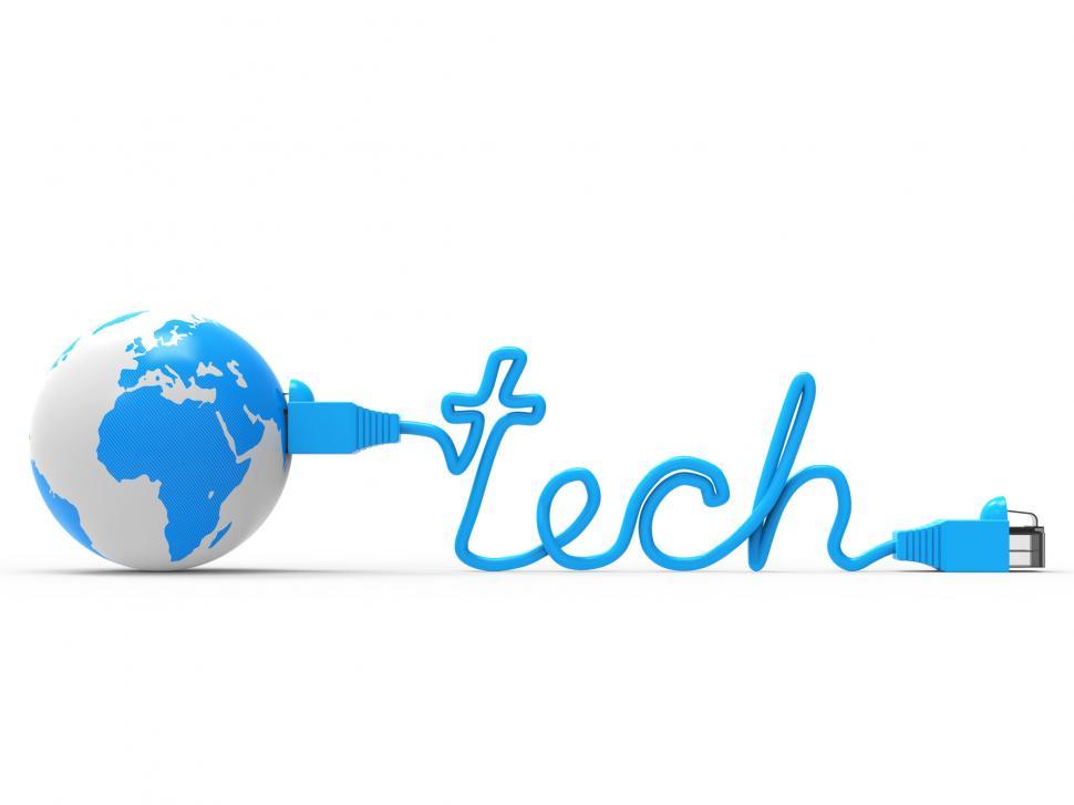 Free Image of Global Tech Means World Wide Web And Earth 