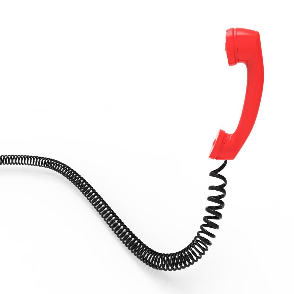 Free Image of Phone With Copyspace Means Communication Chatting And Communicat 