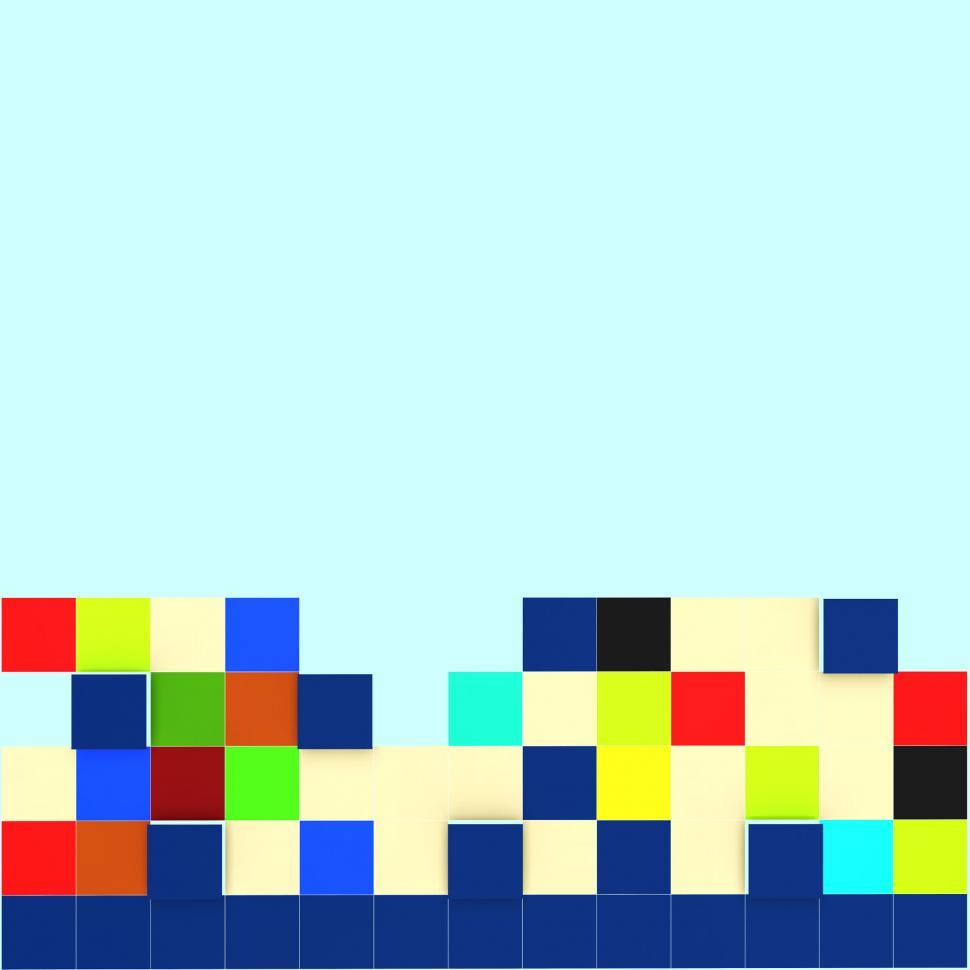 Free Image of Block Background Indicates Blank Space And Abstract 