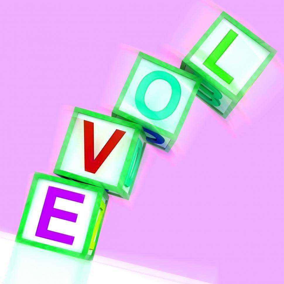 Free Image of Love Word Show Friendship Romance Or Marriage 