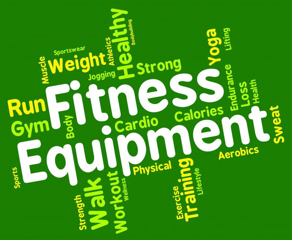 Fitness Endurance Meaning Working Out Exercise Stock Illustration