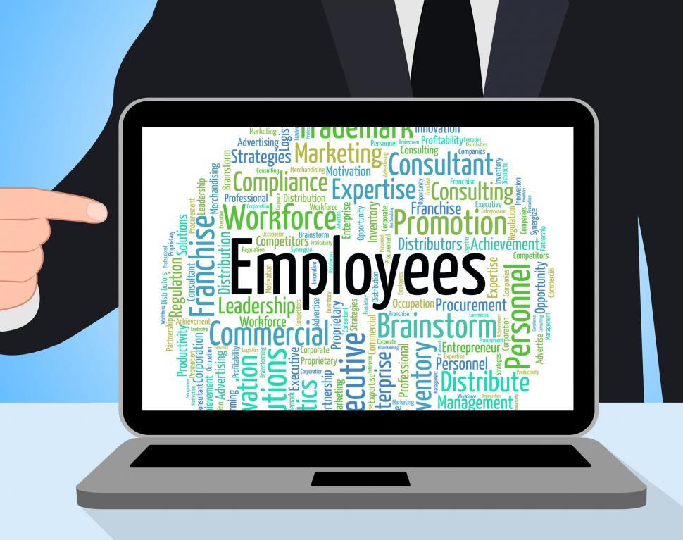 free-stock-photo-of-employees-word-represents-member-of-staff-and