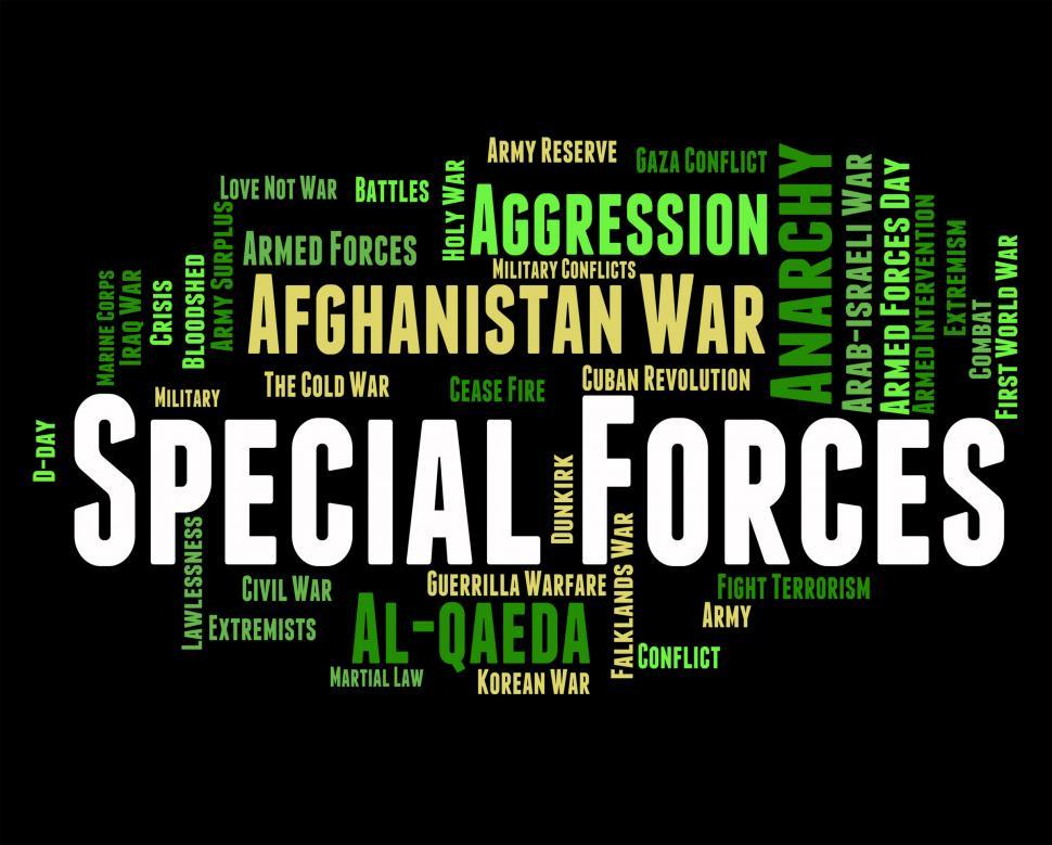 Free Image of Special Forces Means Military Action And Covert 
