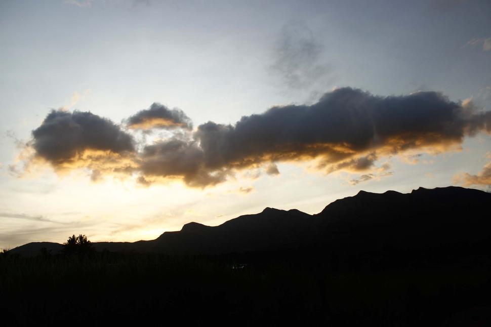 Free Image of Beautiful Sunset at Munnar  