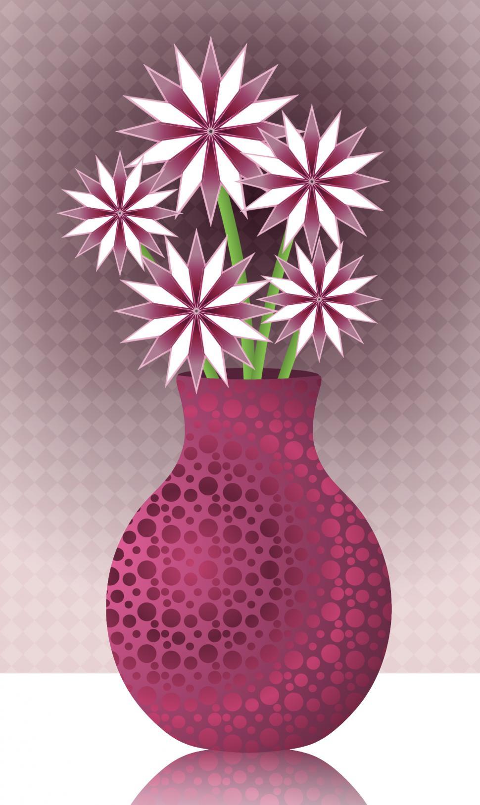 Free Stock Photo of Pink and White Flowers in Vase Download Free