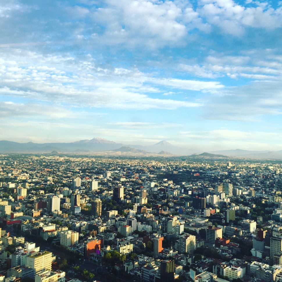 Free Image of Aerial View of City With Tall Buildings 
