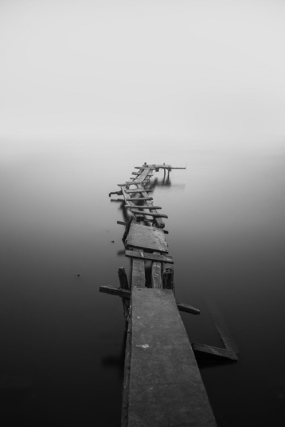 Free Image of Row of Boats on Water 