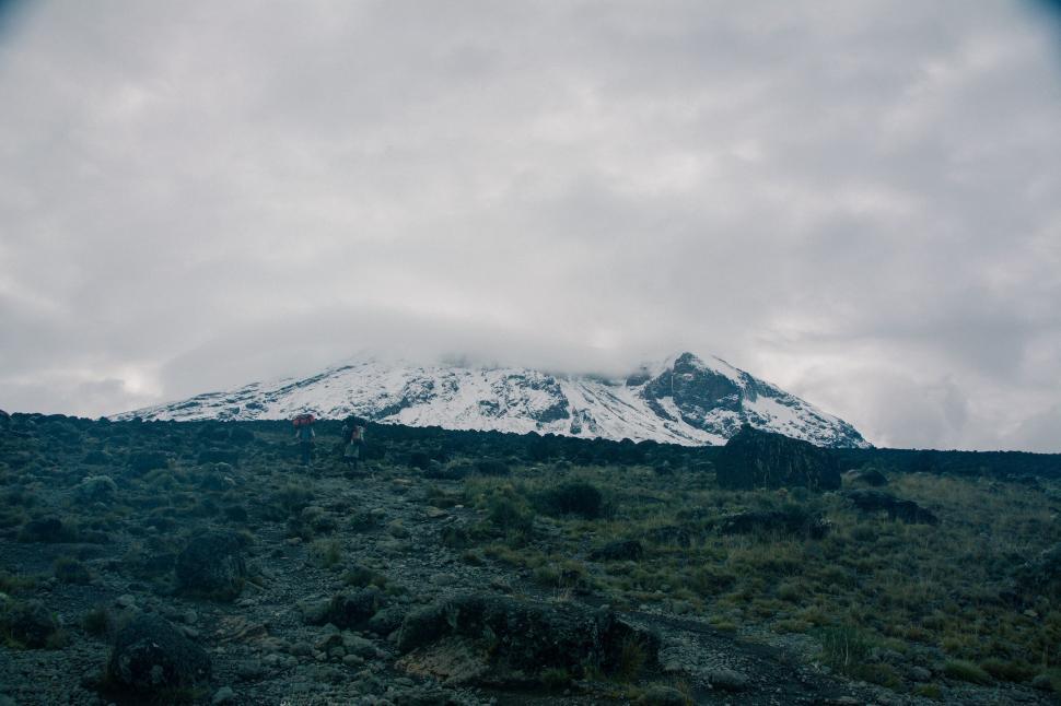Free Image of Mountain Landscape With Horse 
