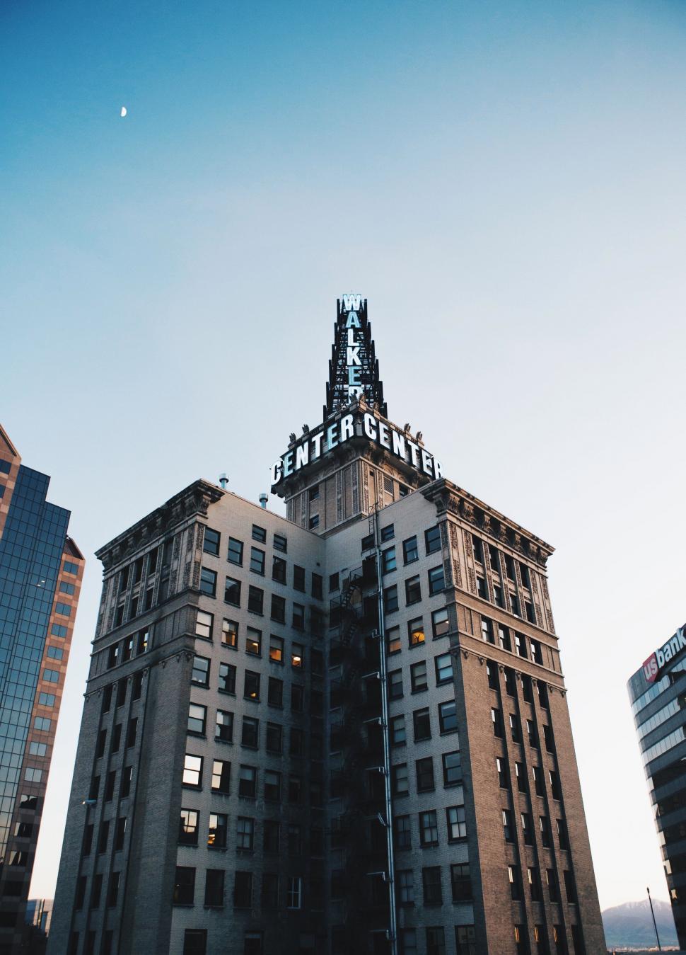 Free Image of Tall Building With Clock Tower 