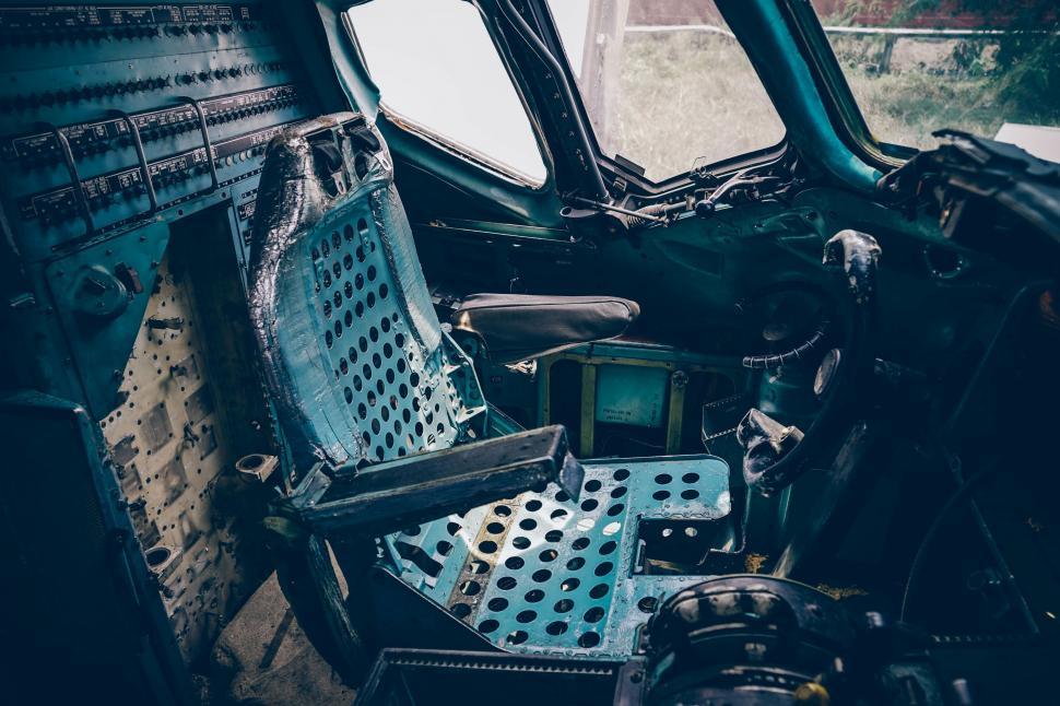 Free Image of Inside of a Vehicle With the Door Open 