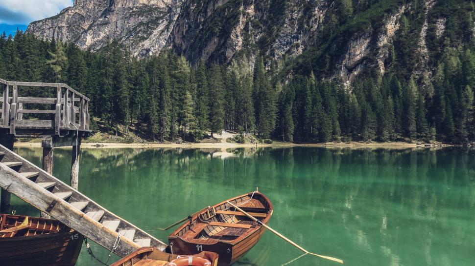 Free Image of Two Boats Floating on Water 